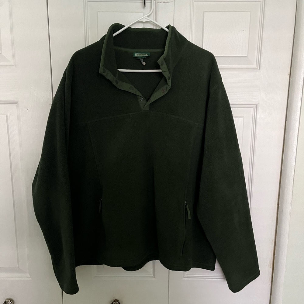 LL Bean Classic Fleece Pullover